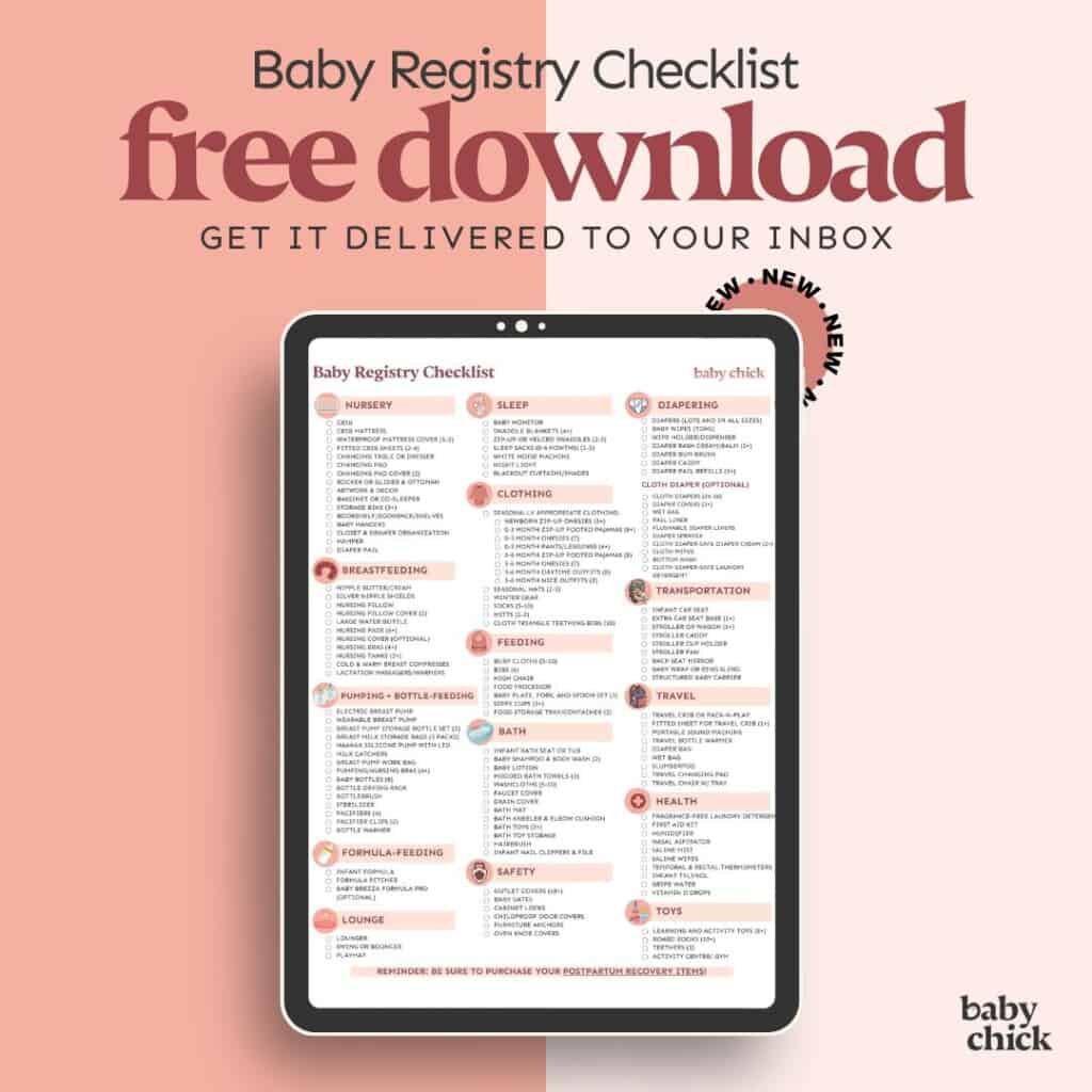 The Ultimate Baby Registry Checklist: Expert-Approved Essentials