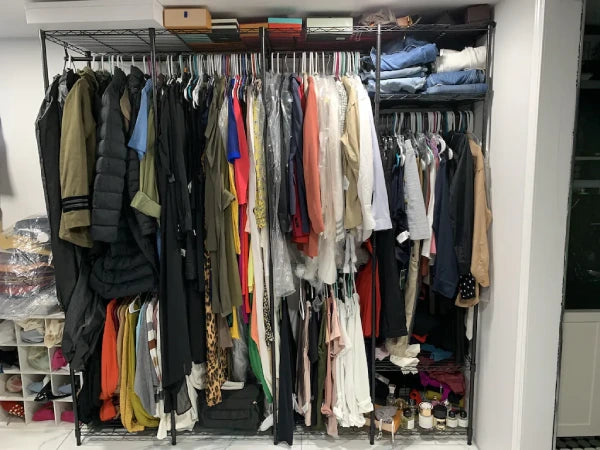 Raybee 990LBS heavy duty clothes rack