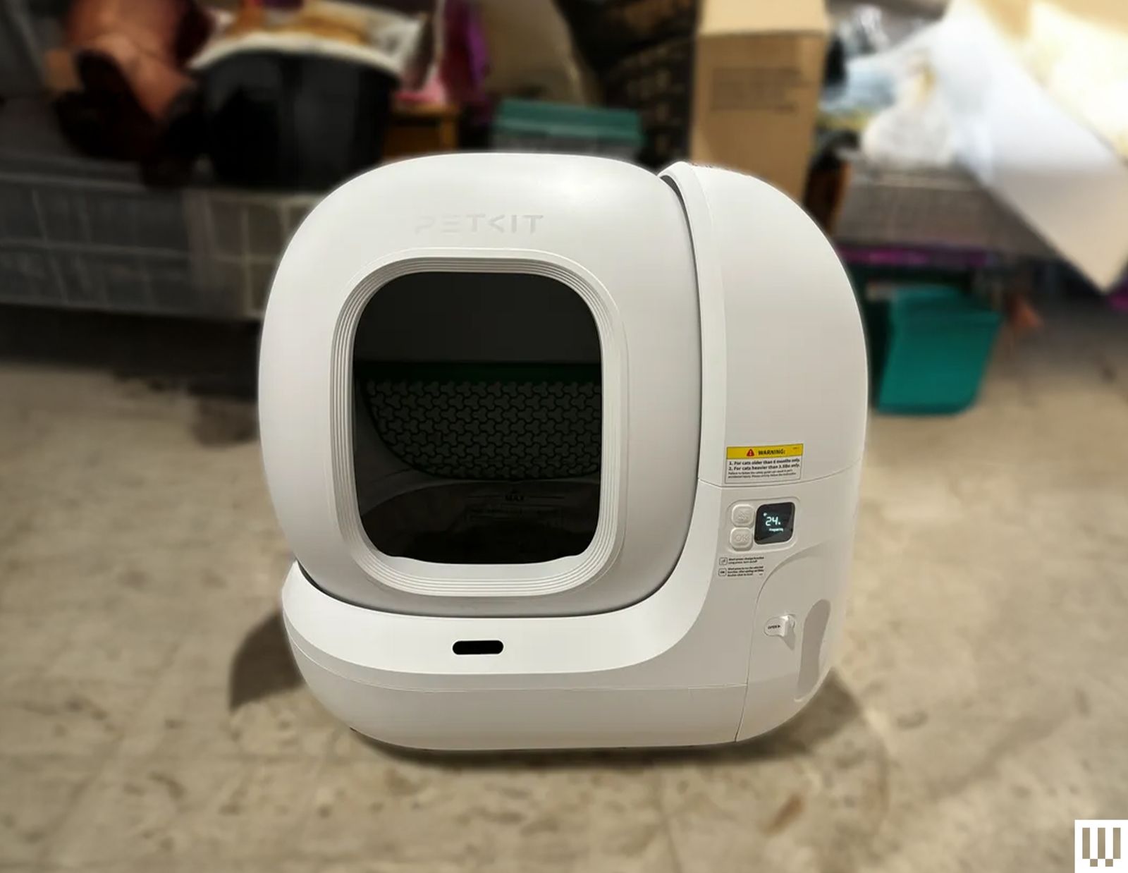 Image may contain Device and Box