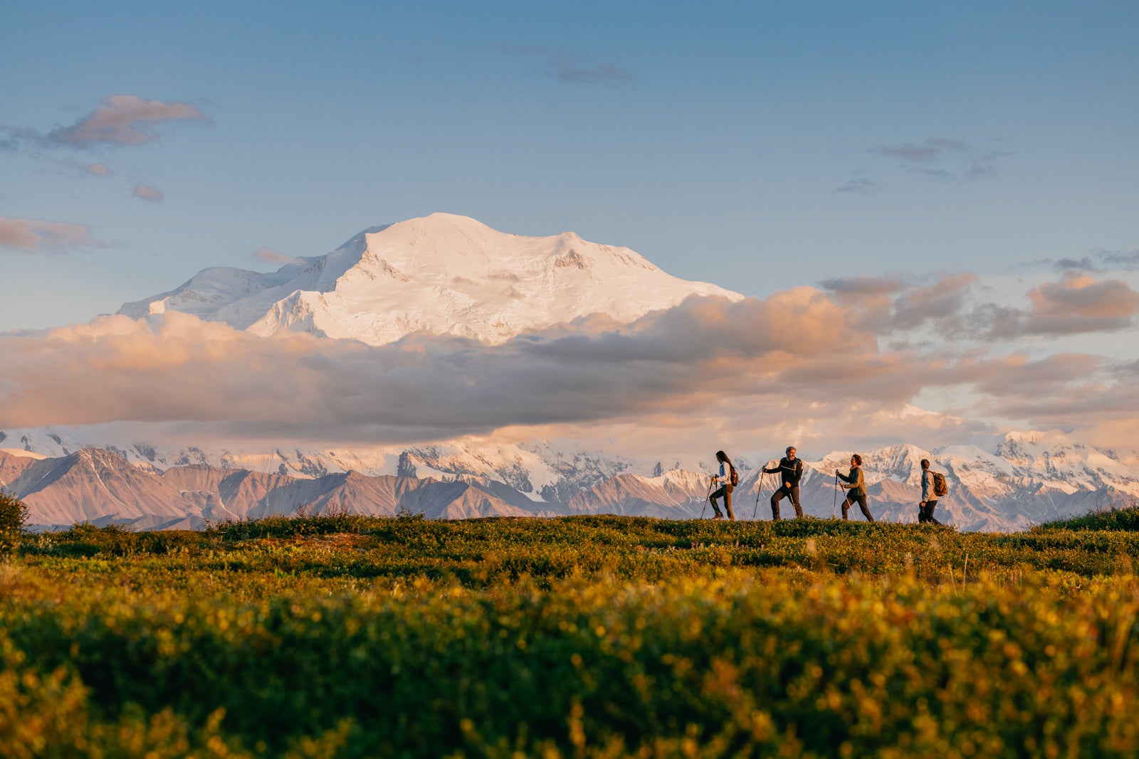 Soaring Mt. McKinley in Denali National Park is one of the top attractions in Alaska.